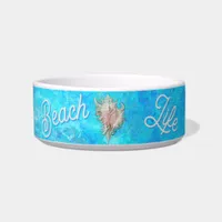 Conch Shell "Beach Life" Bowl