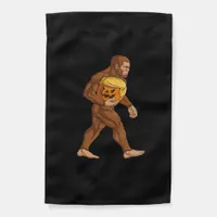 Bigfoot Halloween Trumpkin Pumpkin Classic Garden Flag