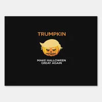 Halloween Trumpkin V4 Sign
