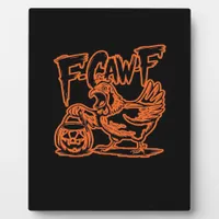 F-Caw-F Attitude Classic Vintage Style Plaque