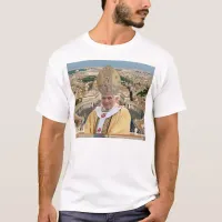 Pope Benedict XVI with the Vatican City T-Shirt