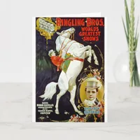 Ringling Bros. World's Greatest Shows Card