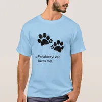 T-shirt - Polydactyl Cat Paws