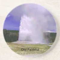 Old Faithful in Yellowstone National Park Coaster