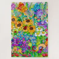 Ladybug Garden Puzzle