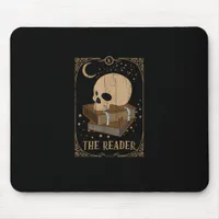 Book Reader Card Pagan Goblincore Goth Occult Book Mouse Pad