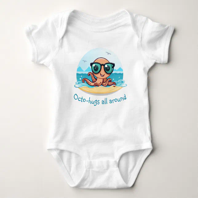 Sea Adventure | Cute Octopus with Sunglasses