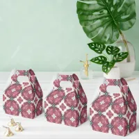 Patterned  favor boxes