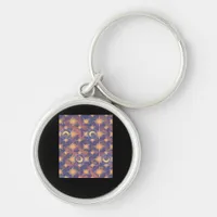 Whimsigoth Wallpaper Classic Keychain