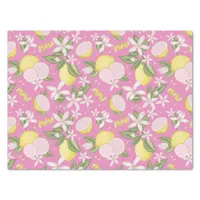 Pink Lemonade Lemon Birthday Tissue Paper