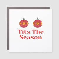 Tis The Season Casual Simple Car Magnet