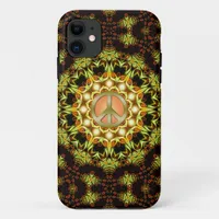 Peace Sign Nature Energy iPhone 5 Case