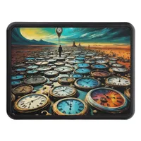 As Time Walks By AI Art Hitch Cover