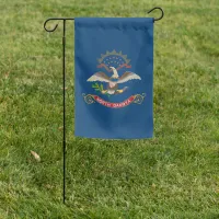 North Dakota State Vertical Garden Flag