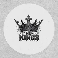 No Kings In America Minimal Clean Patch