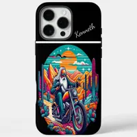 Desert Rider's Sunset iPhone 16 Pro Max Case