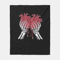 Bone To Be Your Valentine - Valentines Day Funny S Fleece Blanket