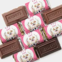 Puppy Themed It's a Girl | Baby Shower Hershey's Miniatures