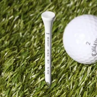 Monogram Initials Best Dad by Par Golf Tees
