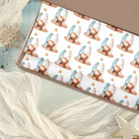 Nativity Scene Pattern Mary Joseph Jesus Christmas Tissue Paper