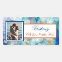 Will you Marry Me Custom Name Proposal   Banner