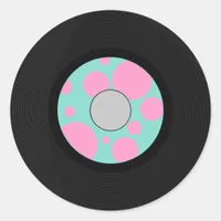 Thumbnail for Sock Hop Party Classic Round Sticker