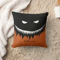 Halloween Monster Throw Pillow