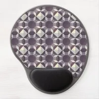 Gel Mousepad - Purple Quilt Pattern