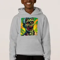 Spooky Zombie Halloween Party Hoodie