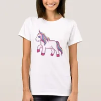 Cartoon Unicorn T-Shirt