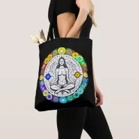 Tranquil and Serene Peaceful Meditation Tote Bag