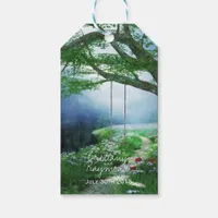 PATH TO FOREVER WOODLAND STREAM FAVOR TAGS