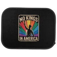 No Kings In America Since 1776 Patriotic Style Car Floor Mat