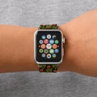 Christmas Hollies - Apple Watch Band