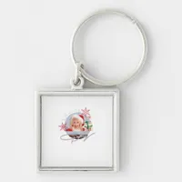 Tis The Season To Be Dolly Vintage Keychain
