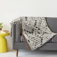 Boho Arrows and Sun V12 ID748 Throw Blanket