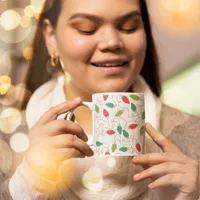 Colorful String Lights Christmas Mug