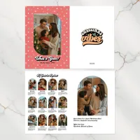 Family Highlights Retro "Year in Review" Photo Holiday Card