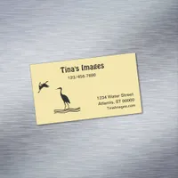 Bus. Card (mag) - Shore Birds