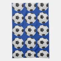 American Soccer or Association Football Ball Kitchen Towel