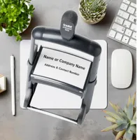 Return Name and Address Modern Minimalist Script Self-inking Stamp