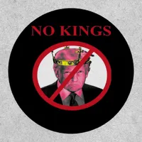 No Kings Anti Creative Graphic Style Patch