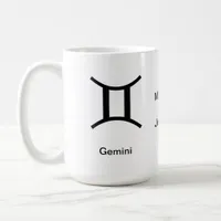 Mug - Gemini glyph