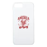 No Kings In America Since 1776 USA  Eagle iPhone 8/7 Case
