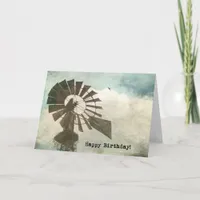 Birthday Windmill Card