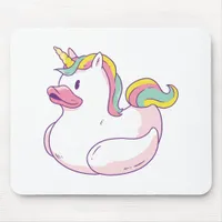 Unicorn Rubber Duck Mouse Pad