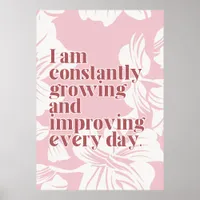 Self Love Affirmation Poster