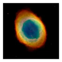 Ring Nebula M57 or NGC 6720 Poster