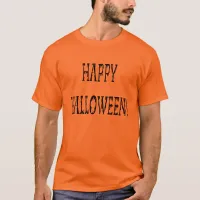 Happy Halloween Deadworld Text T-Shirt