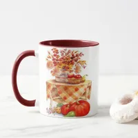 Warm Autumn Harvest Table Still Life Mug